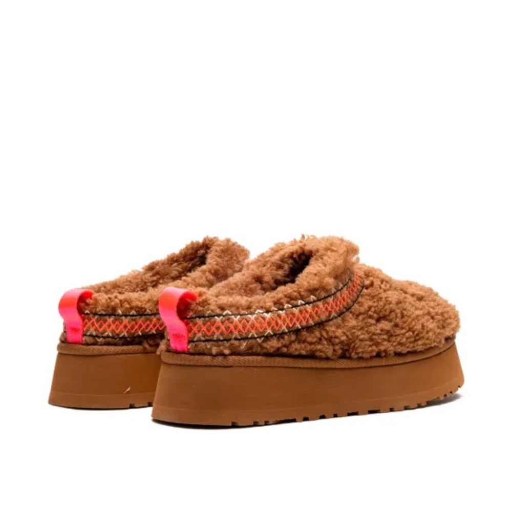 UGG Tazz Slipper Heritage Braid Hardwood (Women’s) Size 9 - Picture 3 of 14